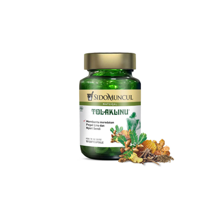 Sido Muncul Natural Tolak Linu Soft Capsules 50's