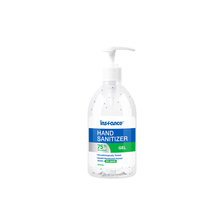 Instance Hand Sanitiser Liquid 500 ml 75% Alcohol