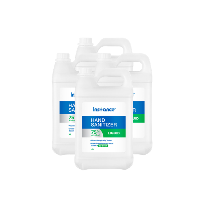 Instance Hand Sanitiser 4L Karton (4 Pcs)