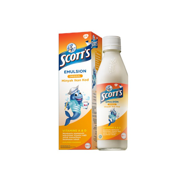 Scotts Emulsion Regular Original 400ml