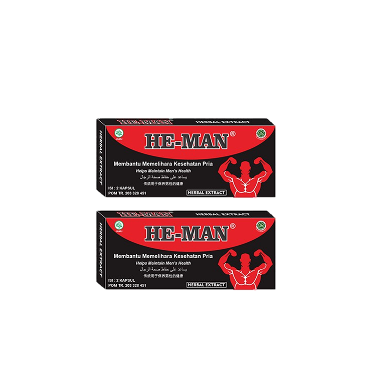 Herbal HE-MAN (1 Strip @2 Kapsul) (x2)