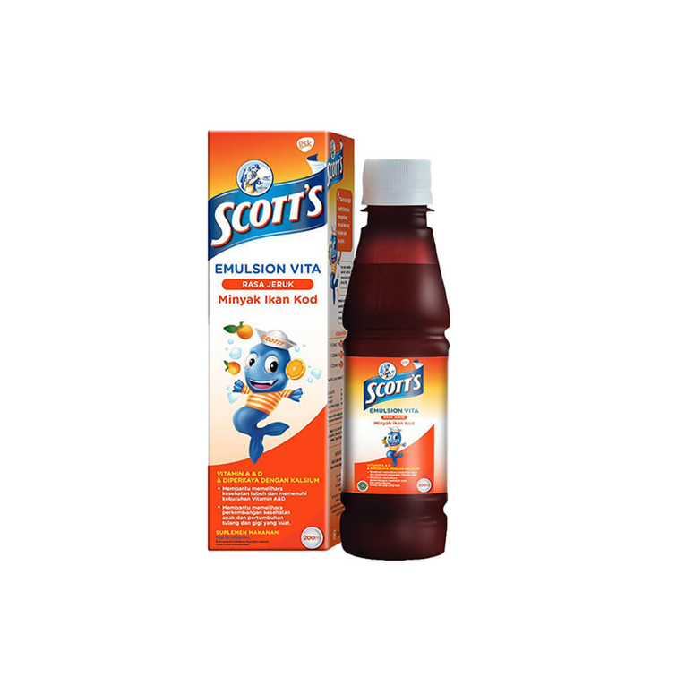 Scott's Emulsion Vita Orange 200 ml