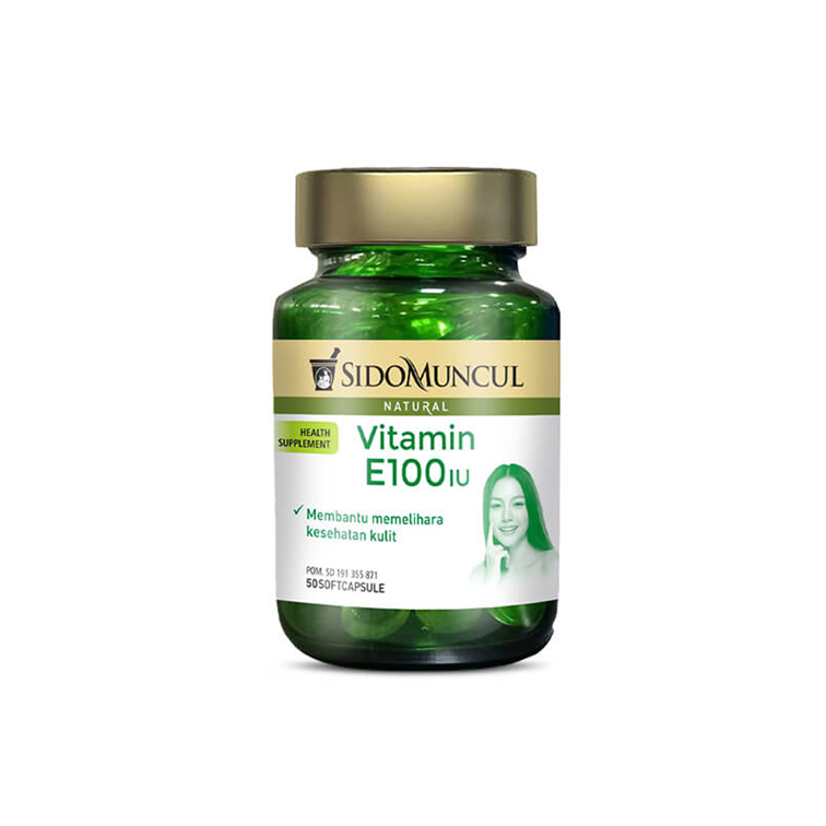 Sido Muncul Natural E 100 IU Soft Capsules