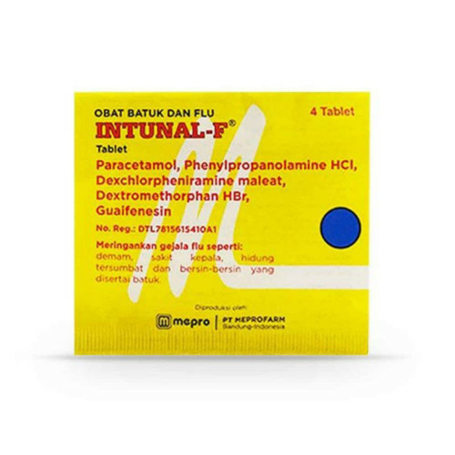 Intunal F 4 Tablet
