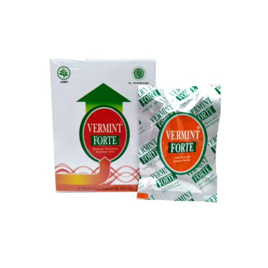 Vermint Forte 8 Sachet @ 2 Kapsul