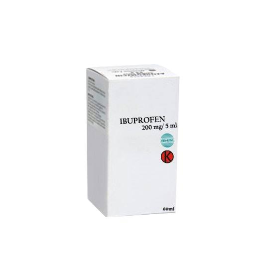 Ibuprofen 200 mg/5ml Sirup 60ml