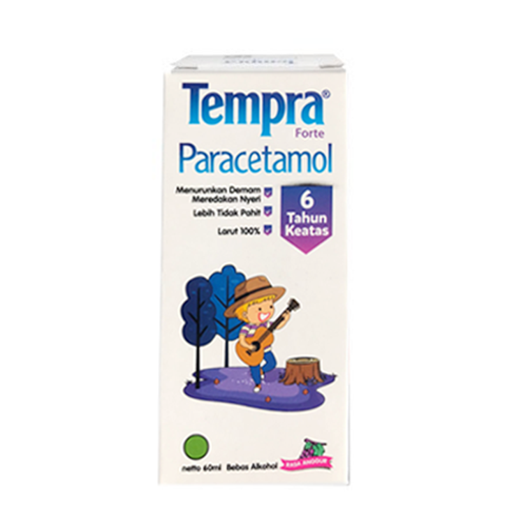 Tempra Forte Sirup Rasa Anggur 60 ml