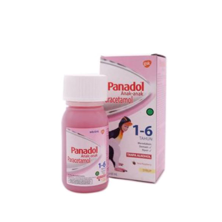 Panadol Anak-Anak 1-6 Sirup 60 ml