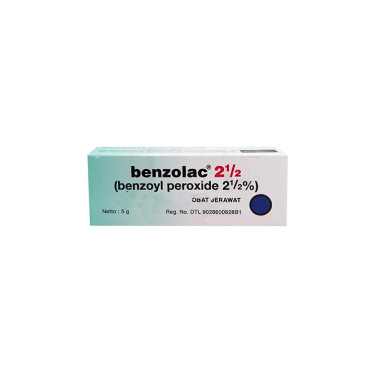 Benzolac 2.5% Gel 5 g