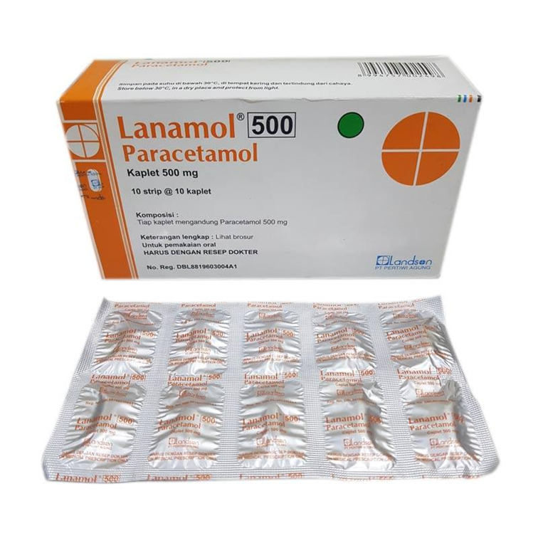 Lanamol 500 mg 10 Kaplet