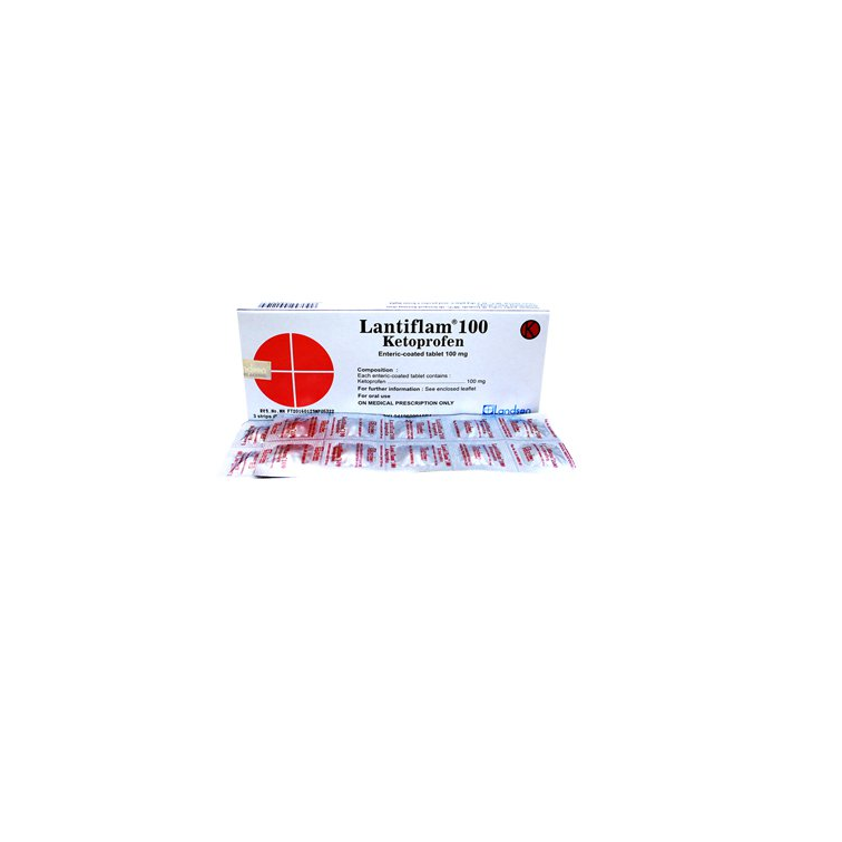 Lantiflam 100 mg 10 Tablet