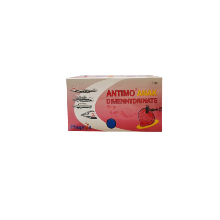 Antimo Anak Rasa Strawberry 5 ml 10 Sachet