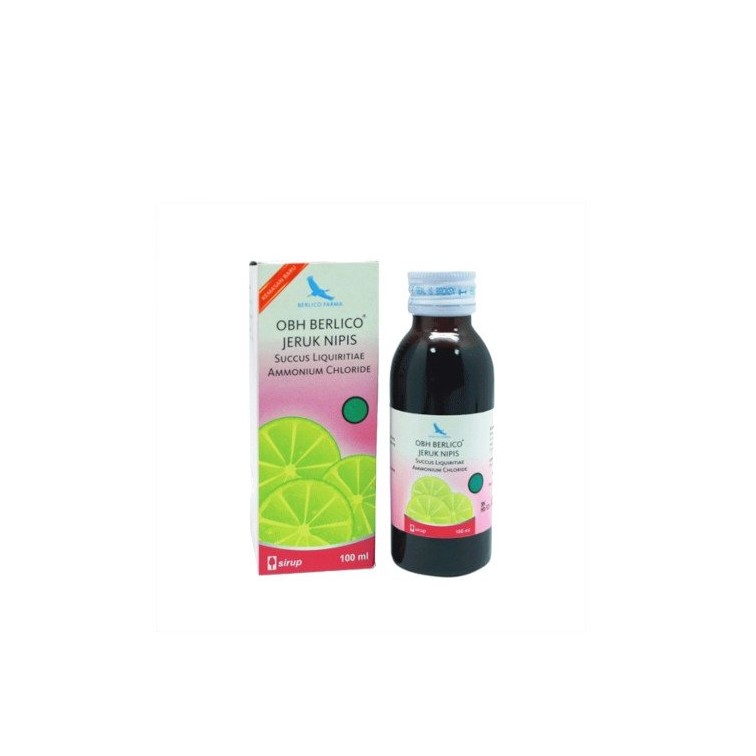 OBH Berlico Jeruk Nipis Sirup 100 ml