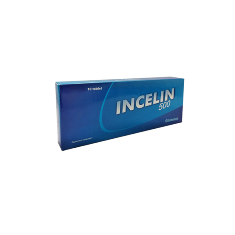 Incelin 500 mg 10 Tablet