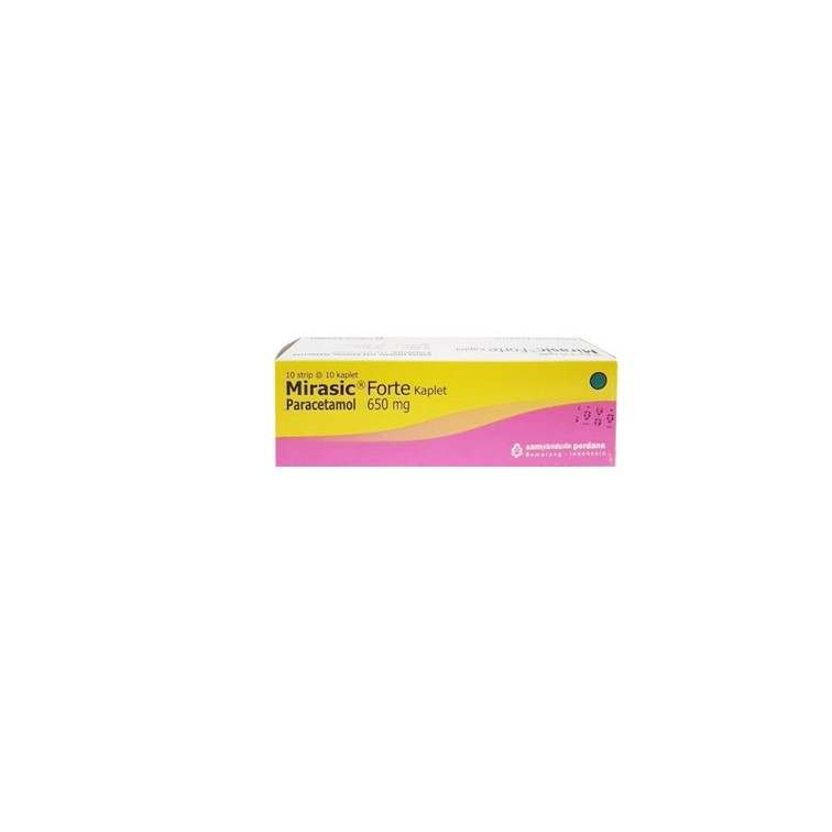 Mirasic Forte 650 mg 10 Kapsul