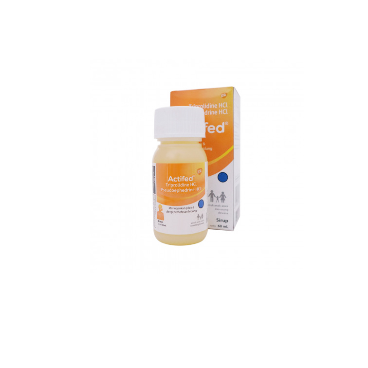 Actifed Sirup 60 ml (Kuning)