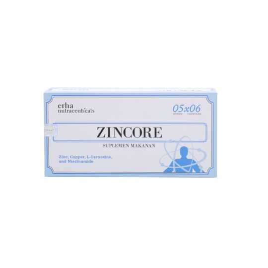 Erha Nutraceuticals Zinccore 30 Kapsul