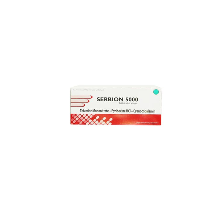 Serbion 5000 10 Tablet
