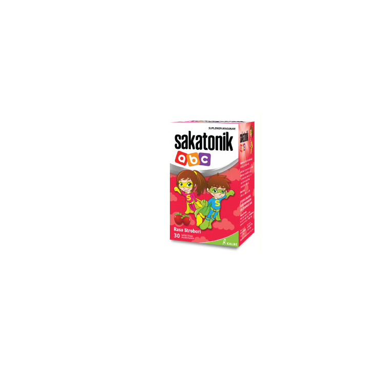 Sakatonik ABC Strawberry 30 Tablet