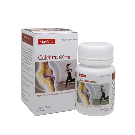 Maxvita Calcium 600 mg 30 Tablet