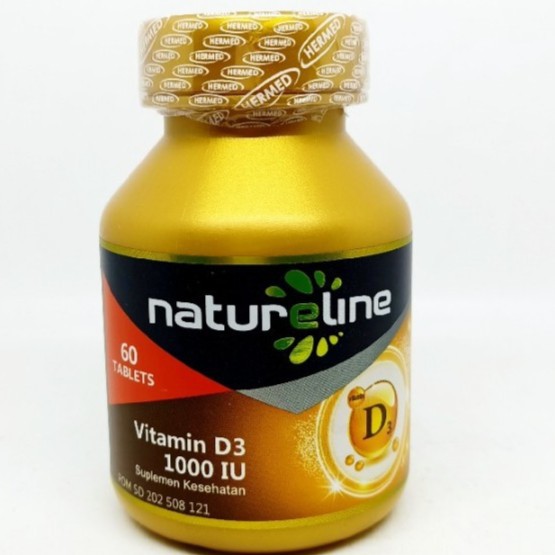 Natureline Vitamin D3 1000 UI 60 Tablet