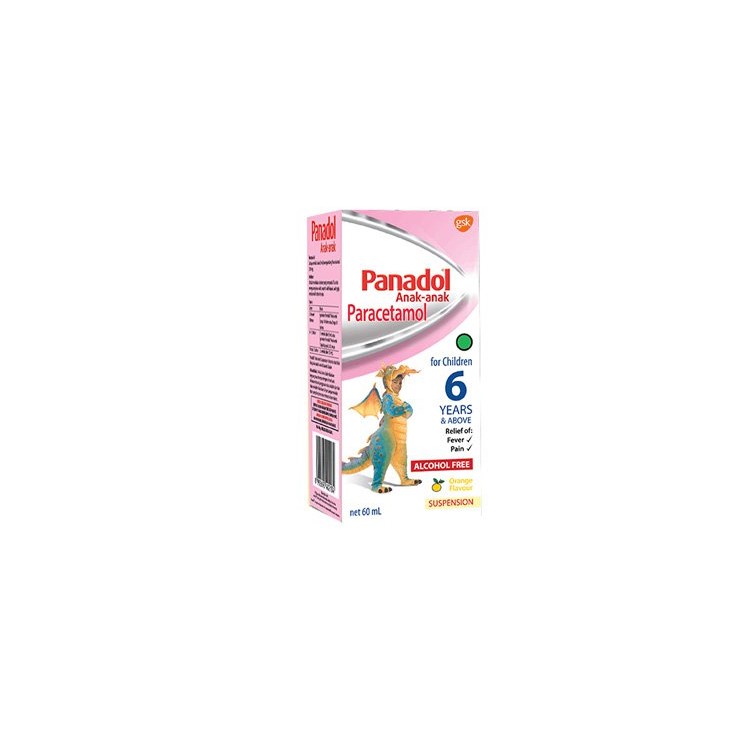 Panadol Anak-Anak 6+ Sirup 60 ml