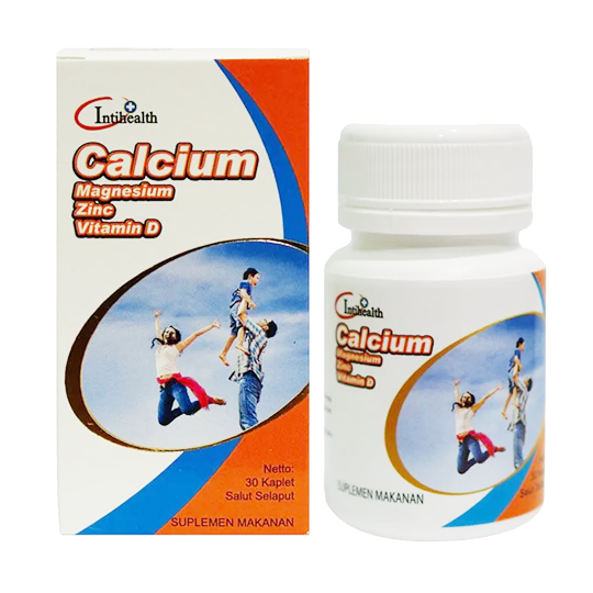 Intihealth Calcium Magnesium Zinc Vitamin D 30 Kaplet