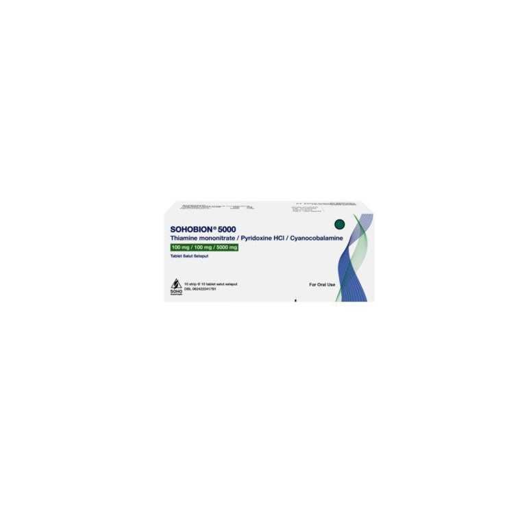 Sohobion 5000 10 Tablet