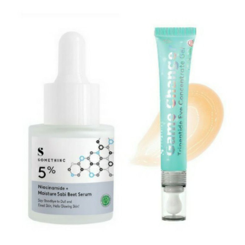Somehinc Bundling Game Changer Eye Gel and Niacinamide Serum 5%