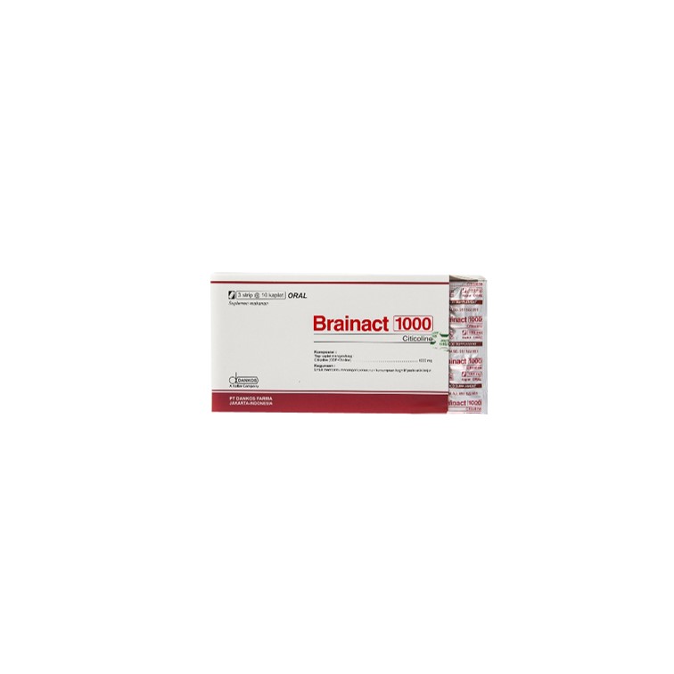 Brainact 1000 mg 10 Kaplet
