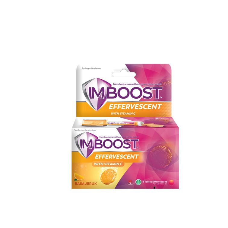 Imboost Effervescent Rasa Jeruk 8 Tablet