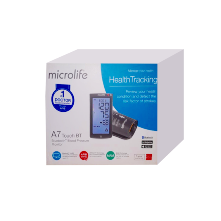 Microlife Tensimeter BP A7 Touch BT (Stroke Detection)