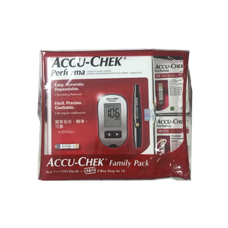 Accu Chek Performa Family Pack (Plus Strip 10)